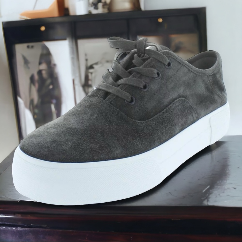 Vince Women's Copley Platform Charcoal Sneakers S… - image 1